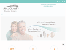 Tablet Screenshot of accuquest.com